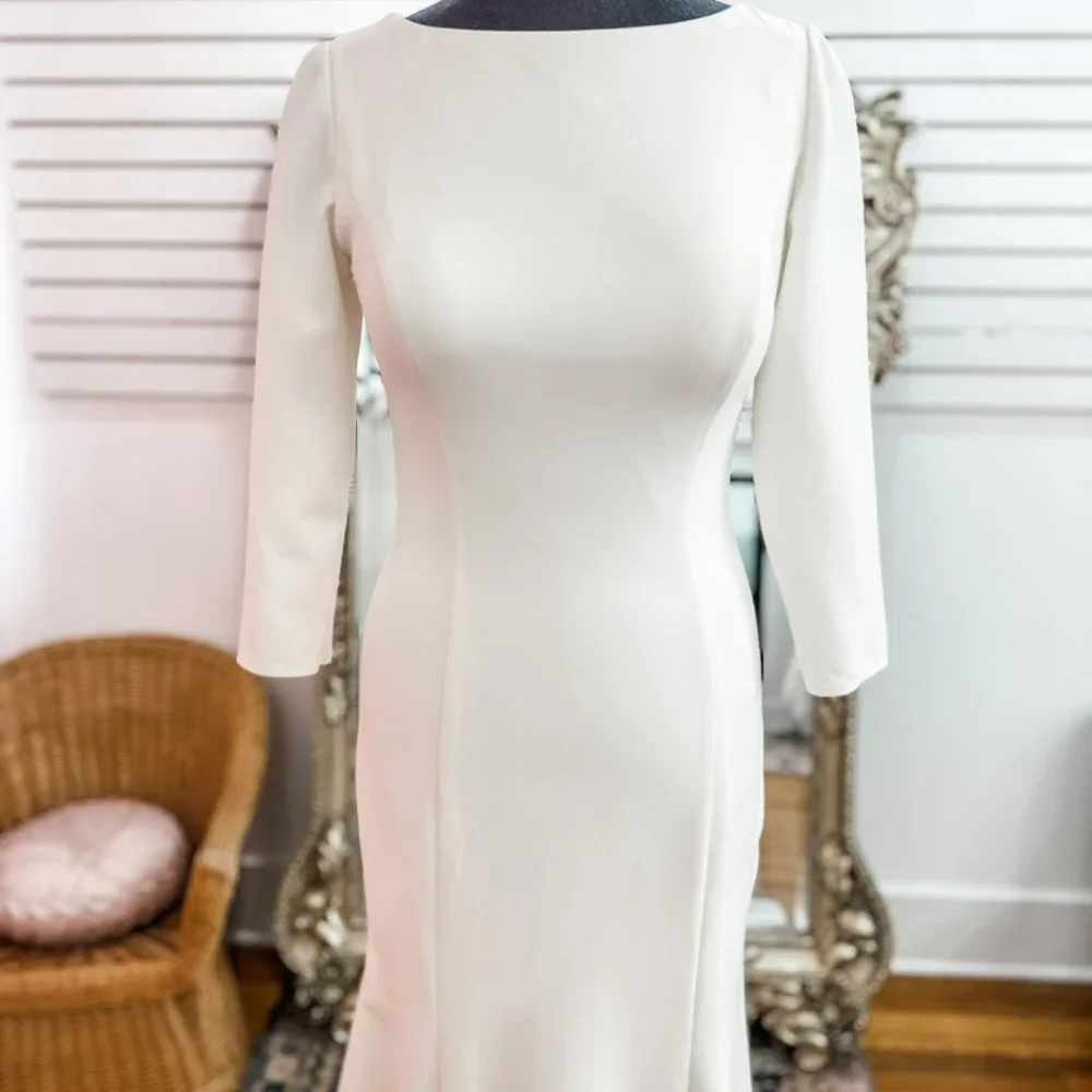 Brand New Allure #3401, New Wedding Dress, White Dress, Wedding Gown Size 8 - Picture 3 of 13